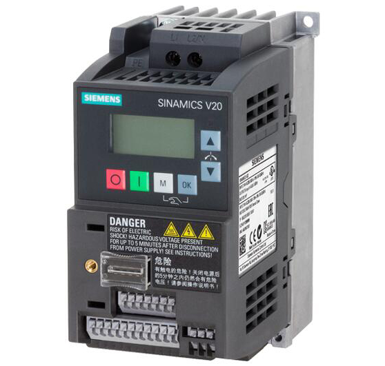 西门子V20变频器0.37KW6SL3210-5BB13-7UV1